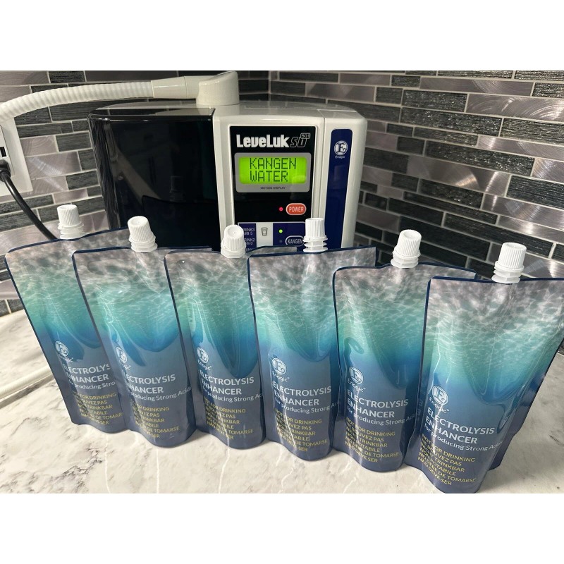 Enagic 6 New Enagic Electrolysis enhancer for Leveluk Kangen K8,SD501,