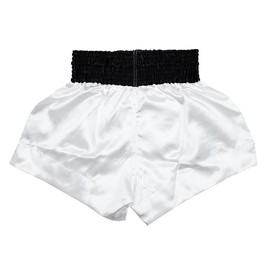 Fairtex BS0637 Superstitious White Muay Thai Boxing Short - Size: Large