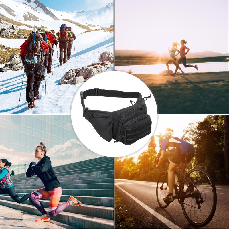 Military Waist Storage Bag 800D Oxford Cloth Material Outdoor Activities