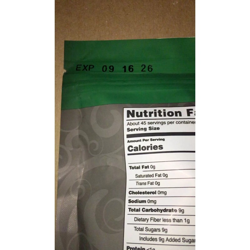 Nutri Jut 3x Lot Nutri Hut Organic Sweet Matcha 16