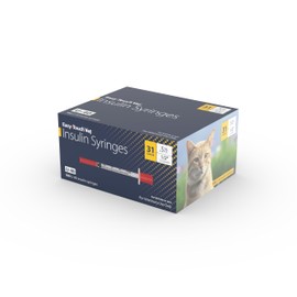 Easy Touch 31G .5cc 1/2 in. U-40 Vet Insulin Syringe