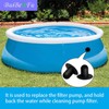 Swimming Pool Pump Strainer Hole Plug Replacemen for Intex Bestway