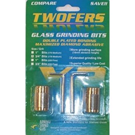 Aanraku 3/4" TWOFERS 2 bit set - 170 medium grit