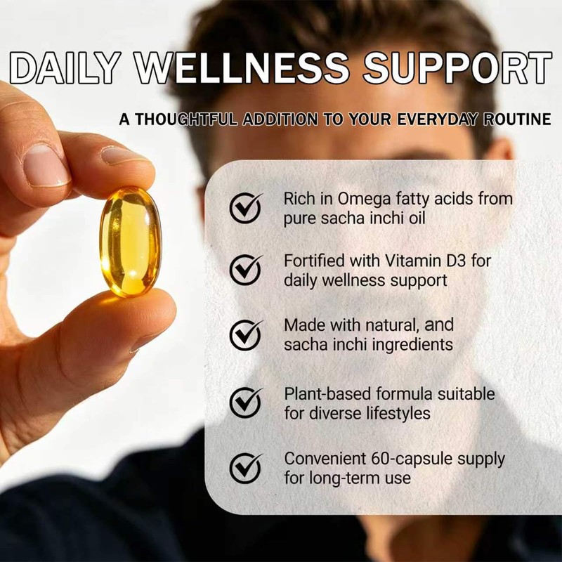 Athera Sacha Inchi Oil Softgels – Sacha Inchi Oil for