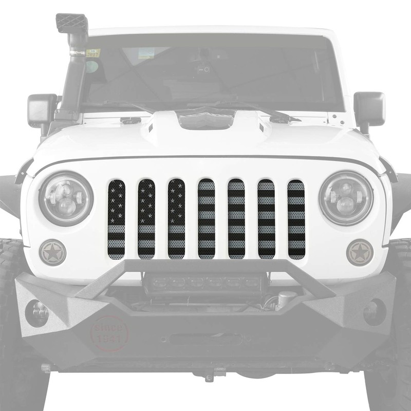 V8 GOD JK Grill Insert Mesh Cover Bug Screen for