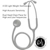 EMI Premium Clinical Light Weight 4oz Dual Head Stethoscope -