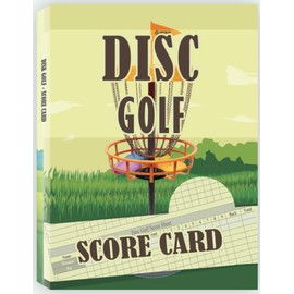 Disc Golf Score Card: 100 Sheets Golf Score Keeper, Golf Notebook, Golf Scorebook