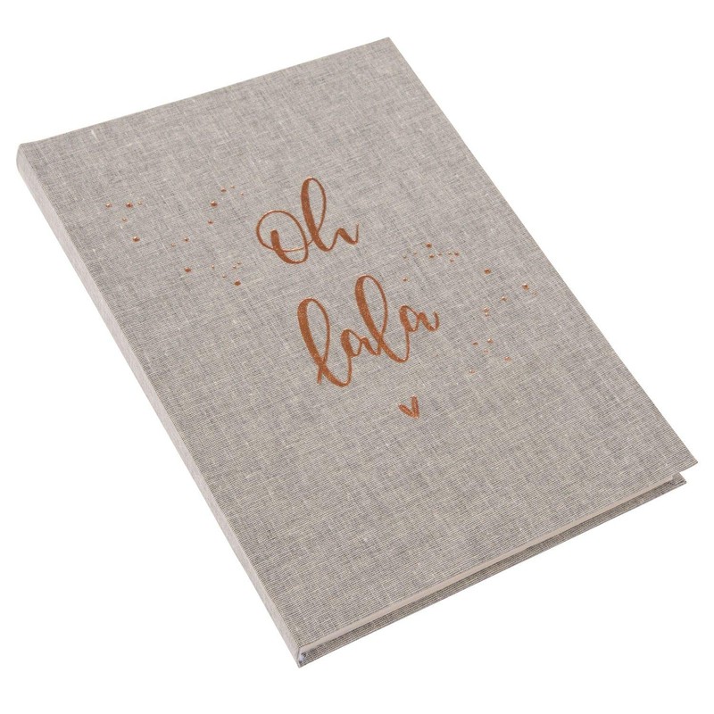 goldbuch Notizbuch Bullet Journal A5, oh lala, 200 Seiten Punktraster