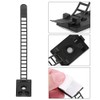 KIMISS 50pcs abrazaderas autoadhesivas ajustables para cable de coche, organizador