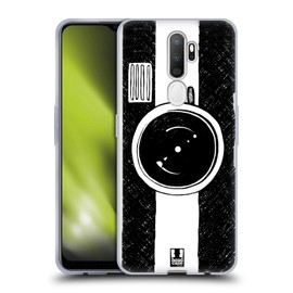 Head Case Designs Vintage Camera Sketch Hand Drawn Gadgets Soft Gel Case Compatible With Oppo A5 (2020)