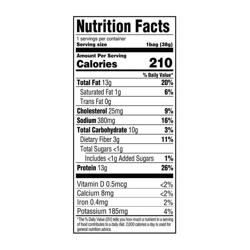 WILDE 13g Buffalo Protein Chips, 8 pk.