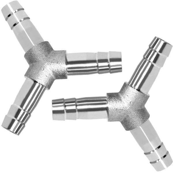Beduan Stainless Steel 1/2" Hose Barb 3 Way Y Shaped