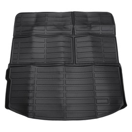 VekAuto Rear Trunk Mat for Mazda CX-90 2024 2025 Upgrade TPE Cargo Liner Replacement for Mazda CX90 PHEV 2024-2025 Non Slip Cargo Mat Trunk Protector