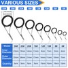 SHADDOCK Fishing Rod Guide Tip Repair Kit 60pcs Spinning Casting