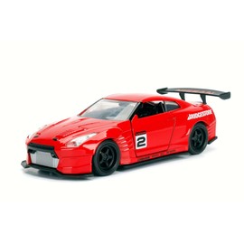 JDM 2009 Bensopra GT-R R35 Hardtop Sports Car, Red - 98564DP1-1/32 Scale Diecast Model Car
