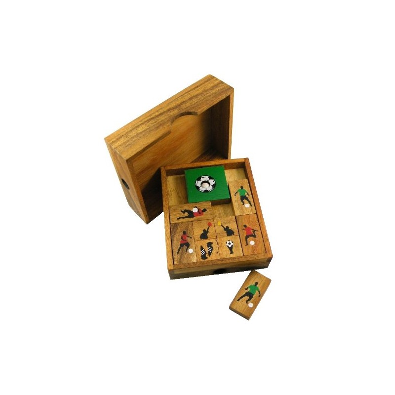 Soccer Field - Wooden Puzzle Brain Teaser