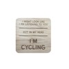 Ashton and Finch Cycling Coaster Laser Engraved Funny Gift Wooden