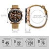 LIGE Men's Chronograph Wrist Watch Business Dress Waterproof Quartz Analog