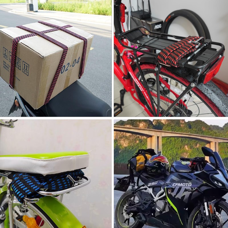 YAPJEB Cargo Elastic Strap, Elastic Strap, Luggage Fastening Straps, Prevents