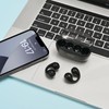 KESAIYI - Auriculares inalámbricos con clip para los oídos, Bluetooth