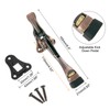sourcing map 4 Inch Kickdown Door Stopper, One Touch Pedal