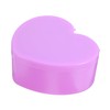 PACKOVE Heart Shaped Jewelry Box for Little with Built Mirror