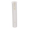 attwood 12708-2 PVC Rod Holder Storage, White PVC Construction, 9