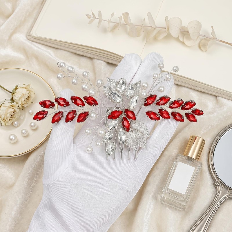 Wedding Hair Comb, Rhinestone Bridal Hair Comb