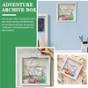 Travel Adventure Archive - Caja de sombra para recuerdos, 8
