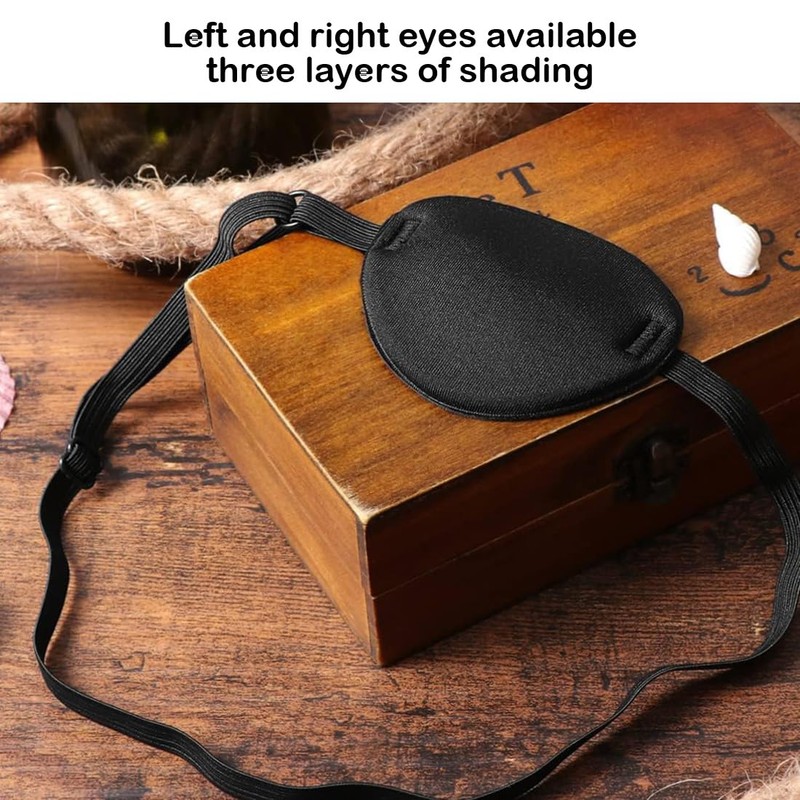 Aililong Adjustable Eye Patch for Children and Adults - 3