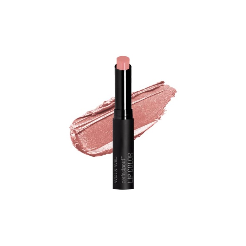 wet n wild Perfect Pout Lipstick, Peach No More Drama,