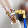 A/C Retrofit Valve Kit-Refrigerant Retrofit Valve Set, with R12 to