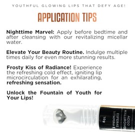 Regenecare LUXKIN Lip Repair | Deep Hydration Lip Plumper Peptides for Fuller Lips (Honey Blackberry)