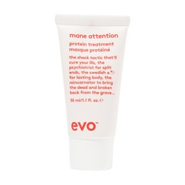 EVO Mane Attention Protein Treatment - Travel Size Intense Protein Rich Rinse Out Treatment, Deeply Moisturize Damaged & Color Treated Hair - 1.1fl.oz