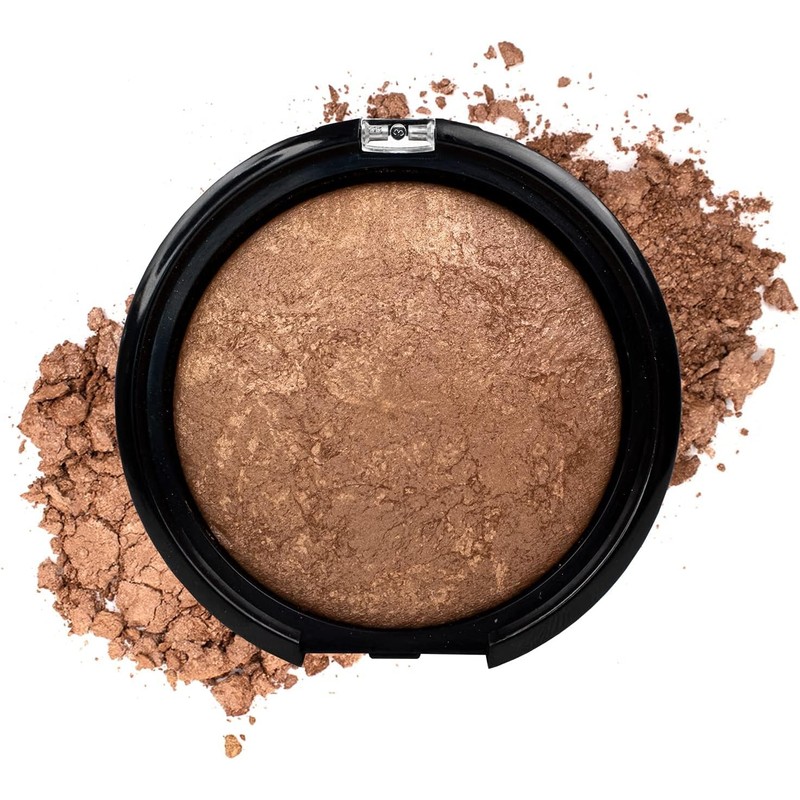 Palladio Baked Bronzer Polvo Compacto Illuminating Tan 0.35 oz