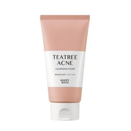 Happy Bath Tea Tree Acne Cleansing Foam 150g / 해피바스 티트리 아크네 클렌징 폼 150g