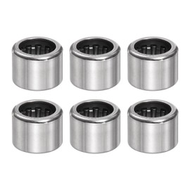 HARFINGTON 6pcs HK0910 Needle Roller Bearings 9mm Bore 13mm OD 10mm Width Chrome Steel Open End for Transmission Gearbox