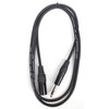 XLR Male auf Klinke Stereo schwarz 150cm