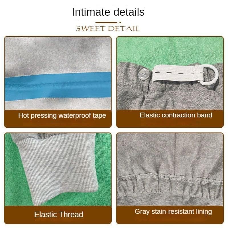 Waterproof Diaper Pants for The Elderly, Leak-Proof Long Pants, Washable