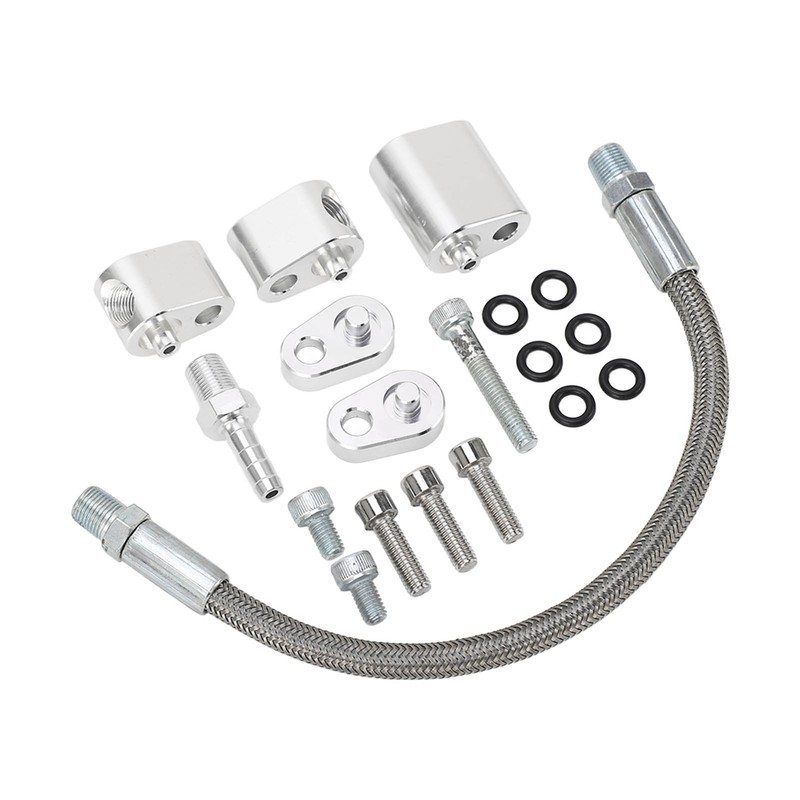 Coolant Crossover Hose Kit Rugged Stable Reliable Anti Aging Throttle