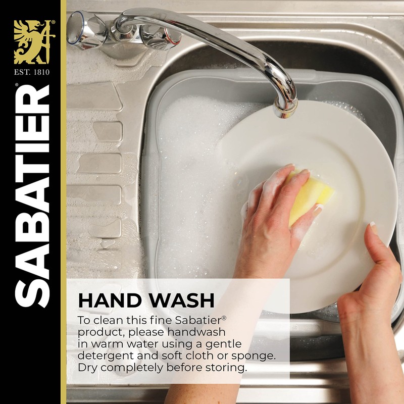 Sabatier Forged Triple Rivet Knife Block Set, 16-Piece, Black