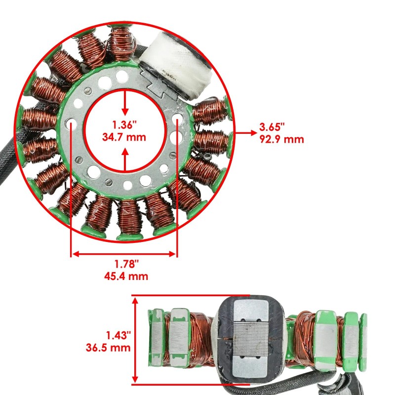 For Suzuki Stator for Suzuki Quadrunner 160 LT160E 1989 1990