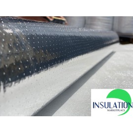 SmartFOIL- 4ft x 250ft Industrial Grade Radiant Barrier 1000 sq. ft roll - Attic Foil, House Wrap, Reflective Insulation - Perforated, Breathable - Engineered FOIL (Blocks 95% of Radiant Heat)