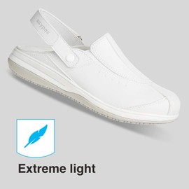 Oxypas Ladies Iris Safety Shoes, White UK 5.5