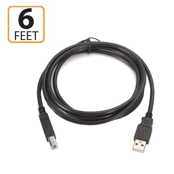 myw-tech USB Cable for HP Q6264A Printer to Notebook PC