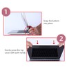 For MacBook Laptop Protective Case Thin Light Crystal Frosted Laptop