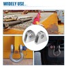 uxcell 2 Pcs Welded on Shackles Clevis Mount 1" Thickness