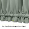 PONY DANCE Sage Green Front Dood Side Windon Curtains -