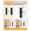 Anobeyi Portable Door Lock for Travel, Adjustable No Drilling Door