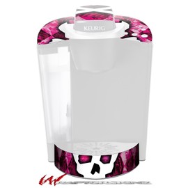 WraptorSkinz Decal Style Vinyl Skin compatible with Keurig K40 Elite Coffee Makers Pink Bow Princess (COFFEE MAKER NOT INCLUDED)